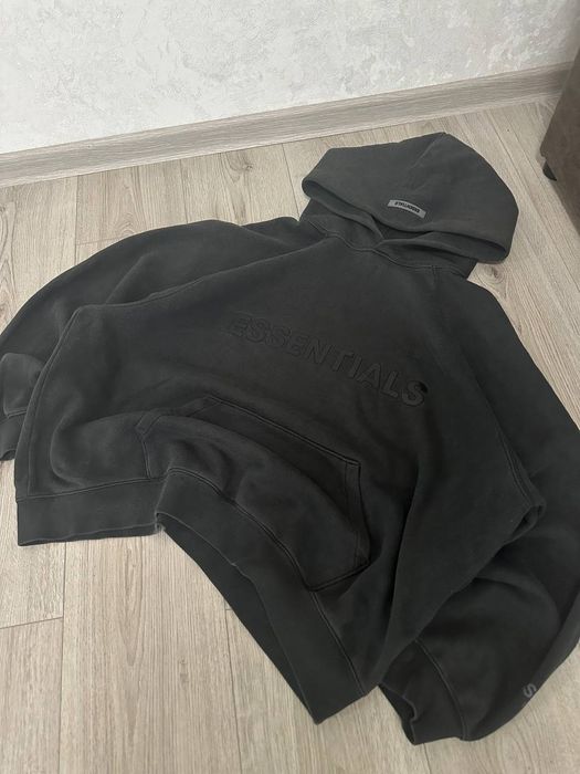 Essentialls Black Hoodie
