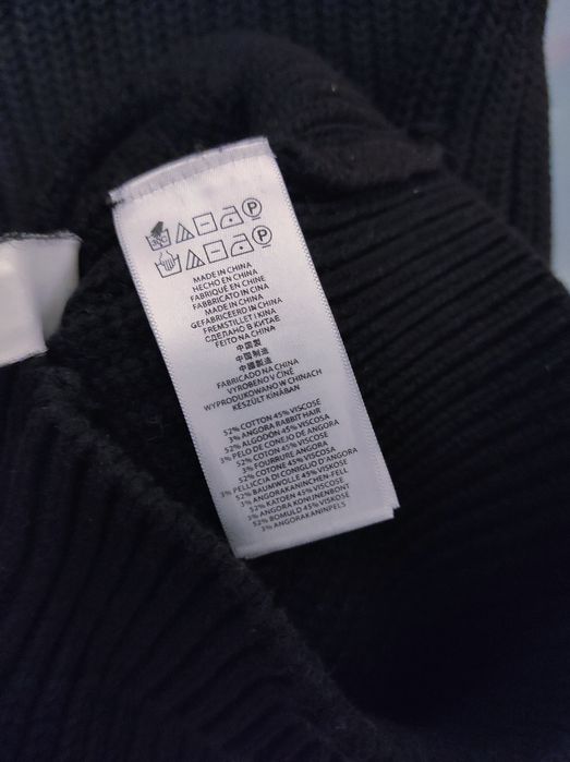 Sweter bezrękawnik golf Michael Kors XS czarny