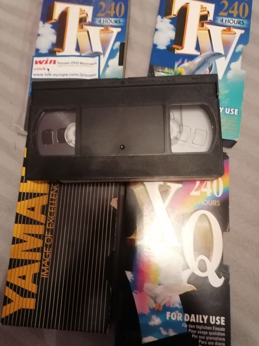 Kasety VHS używane