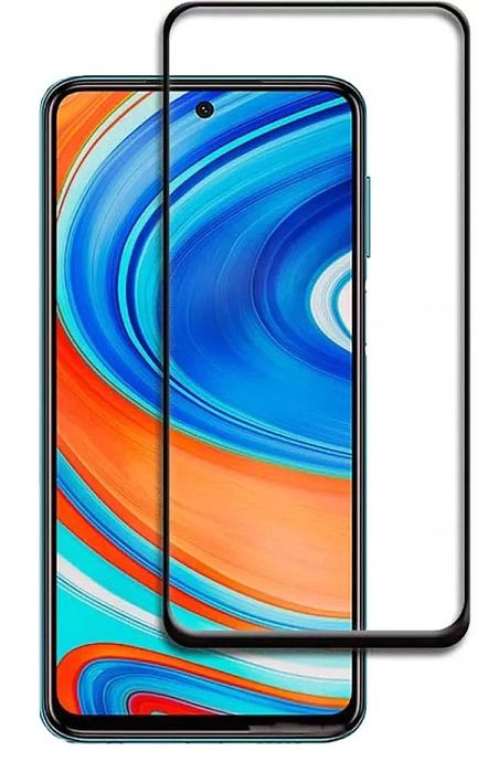 Szkło do Xiaomi Redmi Note 9 Pro / Poco X3 z ramką