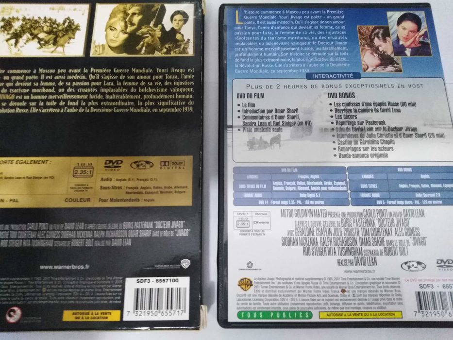 Doctor Jivago- Edição com Dvd Bonus.