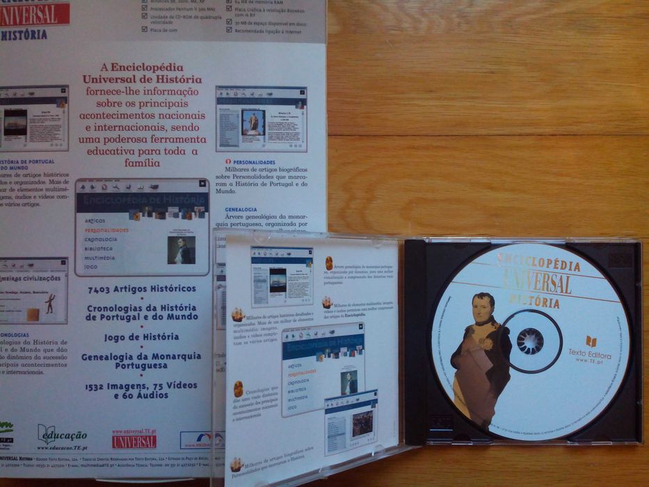 CD Enciclopédia Universal - História