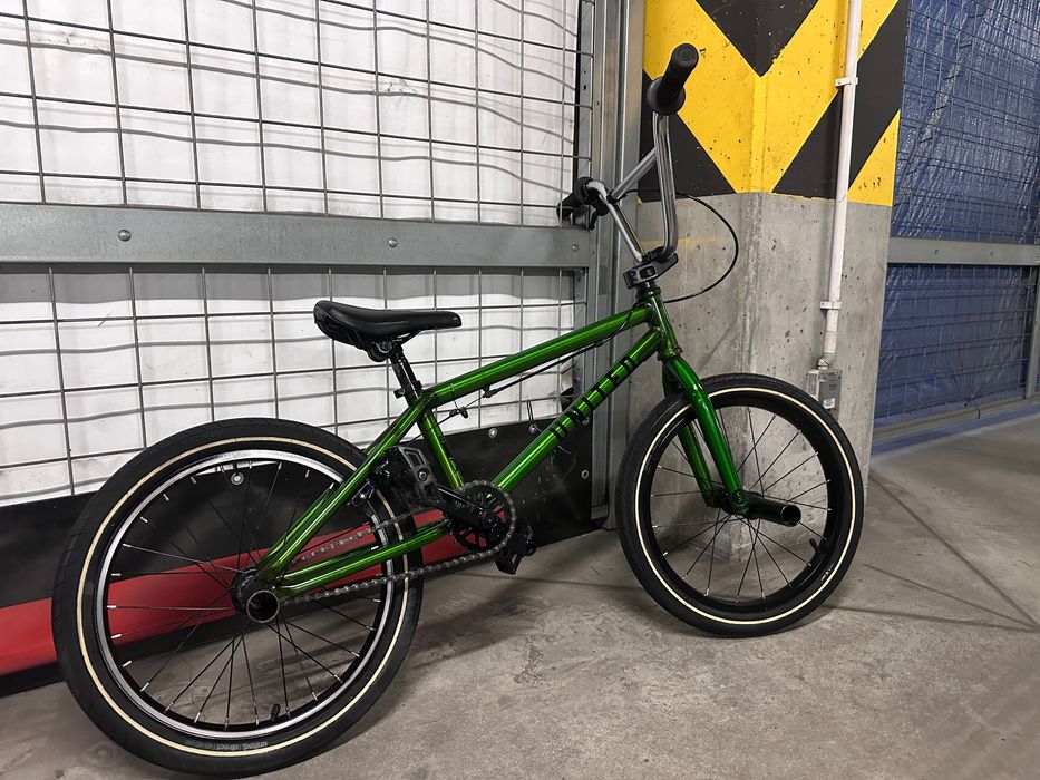 BMX United Supreme 18”, kolor zielony (green chrome).