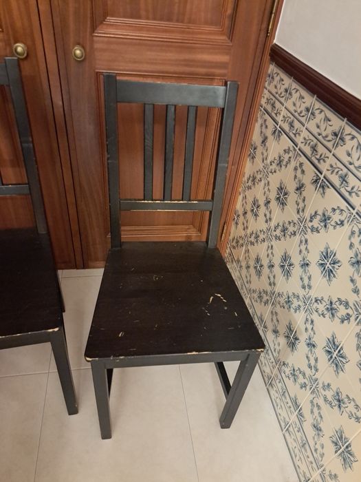 4 Cadeiras  ikea STEFAN
Ver em 3DCadeira de madeira leve com ripas v