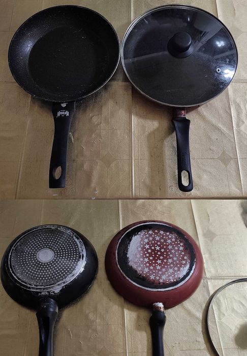 Набор кастрюль\сковородок\приборы\кофеварка\графин одним лотом