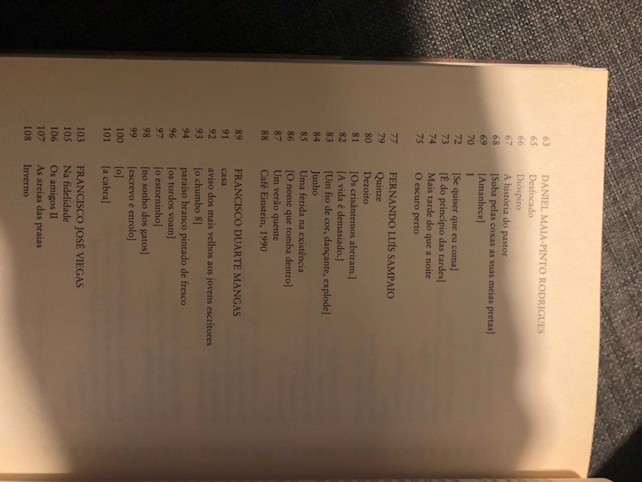 Desfocados Pelo Vento, A Poesia dos Anos 80 Agora - Antologia