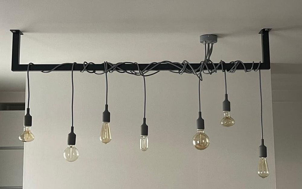 Lampa wisząca loftowa