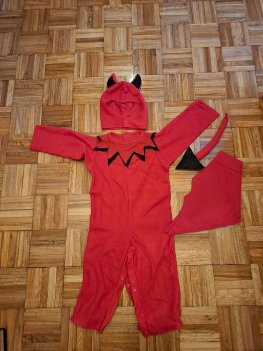 Fato de carnaval "diabinho"