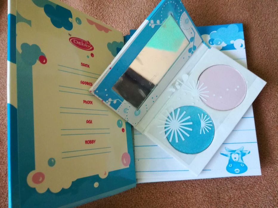Notes + paletka cieni