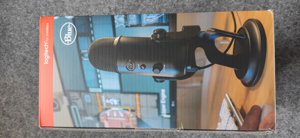 Mikrofon blue yeti (czarny) *Nowy zaplombowany!*