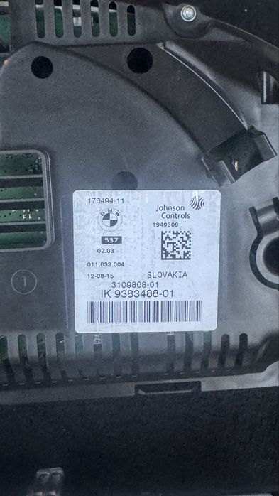 Vendo pack quadrante e display bmw f11