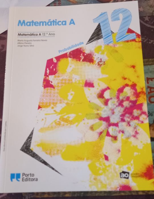 Matemática 12A. 6 vol. novos.