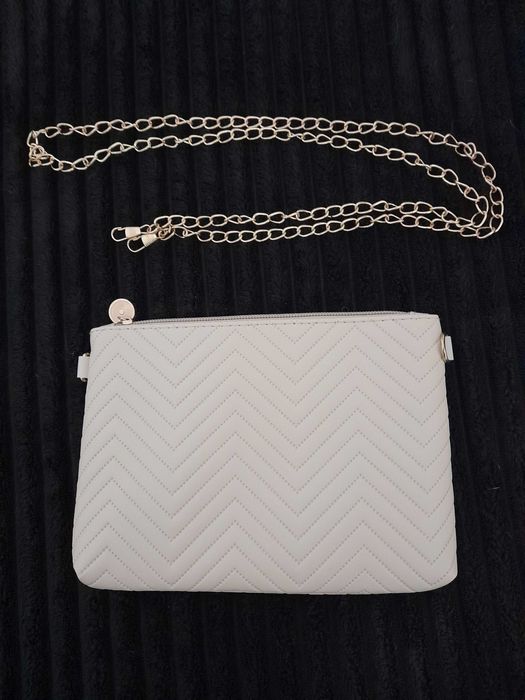 Conjunto sandálias+bolsa bege