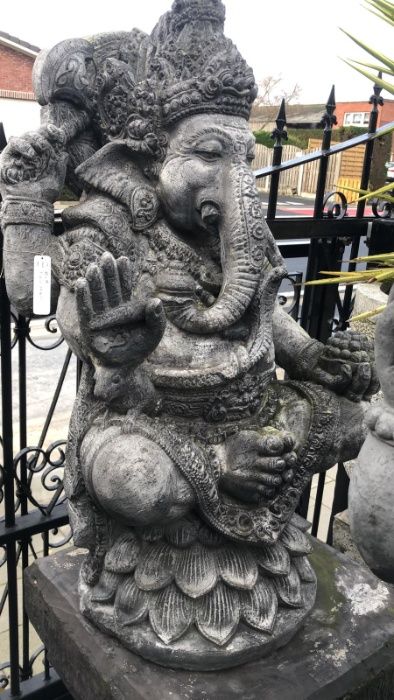 Ganesha, Ganpati Ganeśa imponująca rzeźba  to dobrobyt