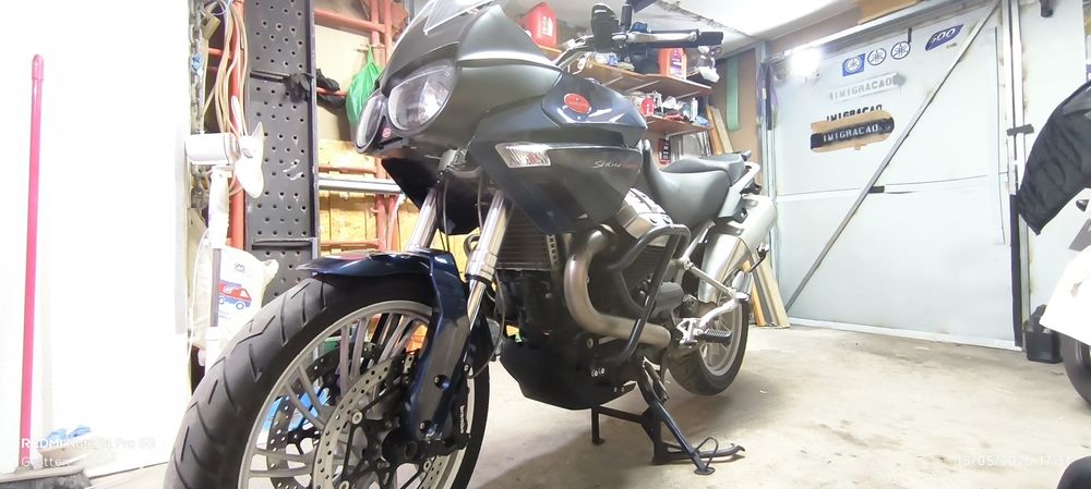 Troca Moto Guzzi Stelvio 8V 1200