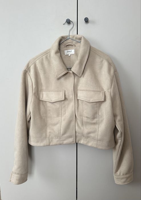 Курточка замшева, мяка розмір М