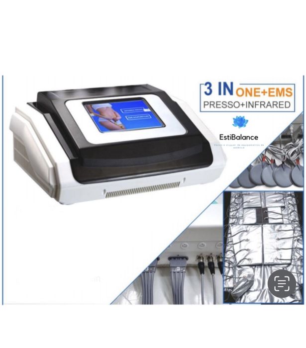 Pressoterapia 3 em 1