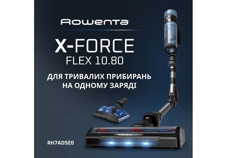 Бездротовий пилосос Rowenta X-Force Flex 10.80, ідеальний стан
