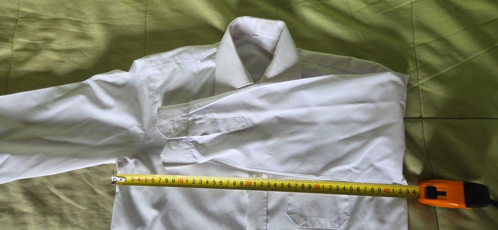 Białe chłopięce koszulę 10 lat 130 cm