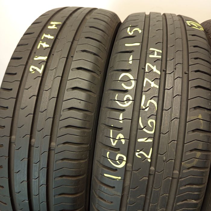 4x 165/60r15 Continental ContiEcoContact 5