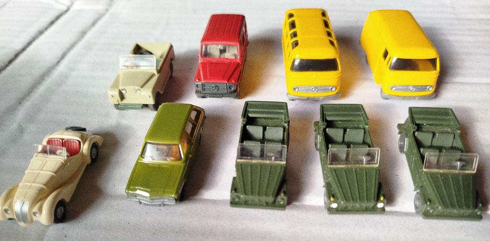 Auta pod makietę w skali H0