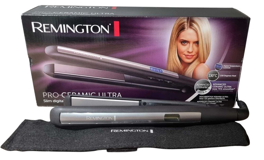 Prostownica Remington Pro-Ceramic Ultra S-5505 Komplet - Jak nowa