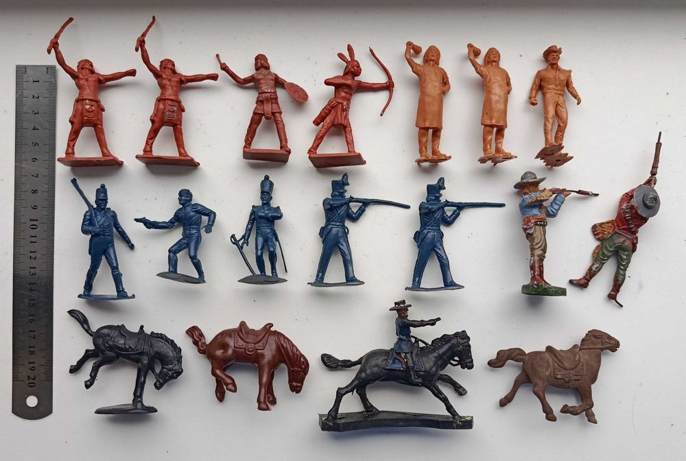 Солдатики Marx, Tim Mee, Elastolin, Britains