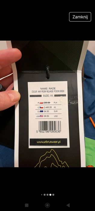 Elbrus Soft Shell XXL