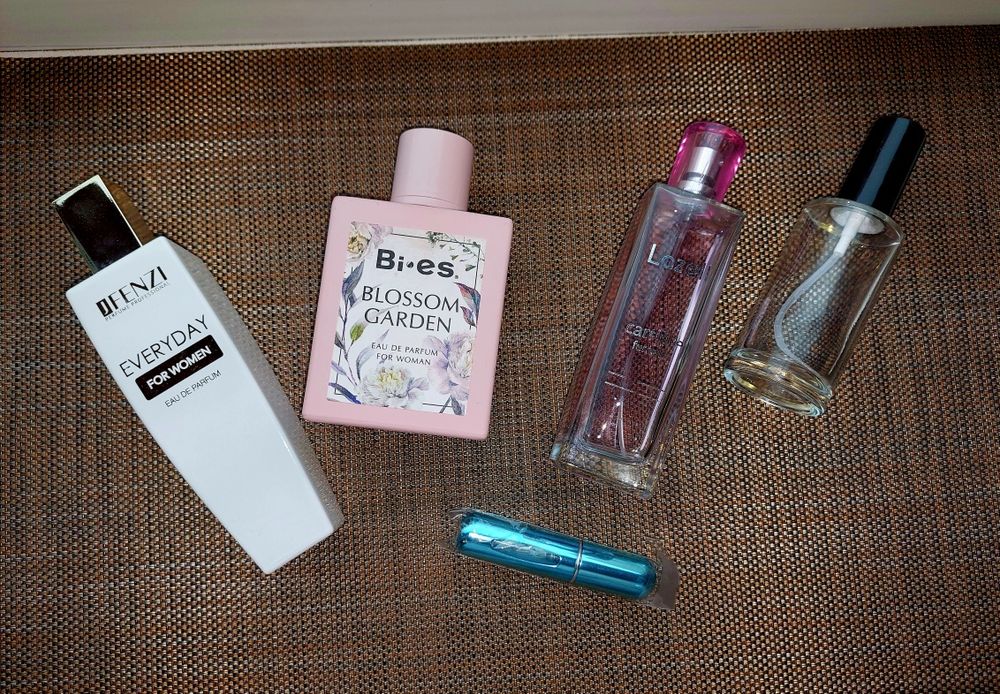 Zestaw  5 zapachów do perfumowania ciala
