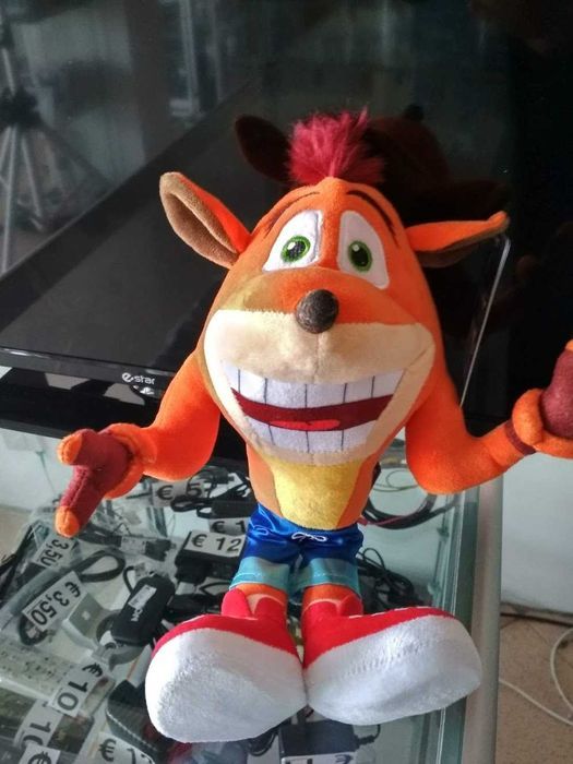 Peluches Crash Bandicoot edição 25 anos