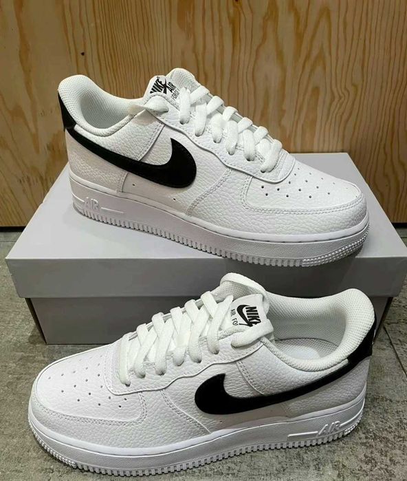 Nike_Air Force 1 Low '07 White Black r.40
