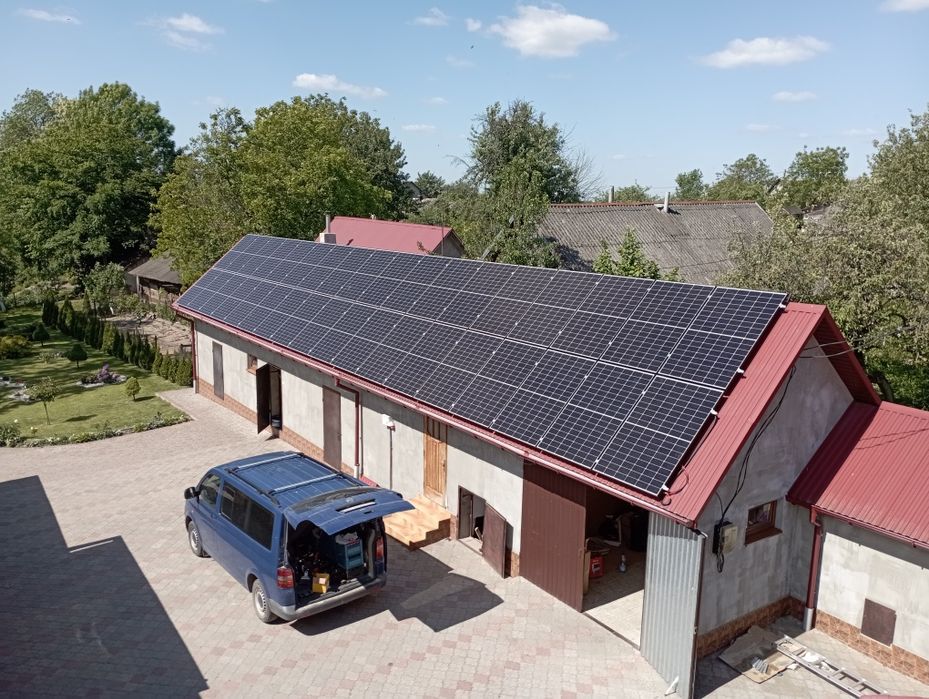 Монтаж сонячних електростанцій