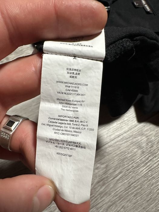 Поло Michael Kors Nylon 1/4 Zip Old Money Style Polo Shirt