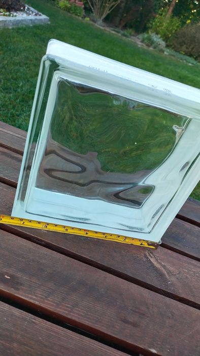 Luksfery / pustaki szklane / 10 sztuk / NOWE