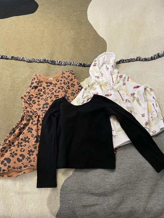 Mix ubran dla dziewczynki 110-116