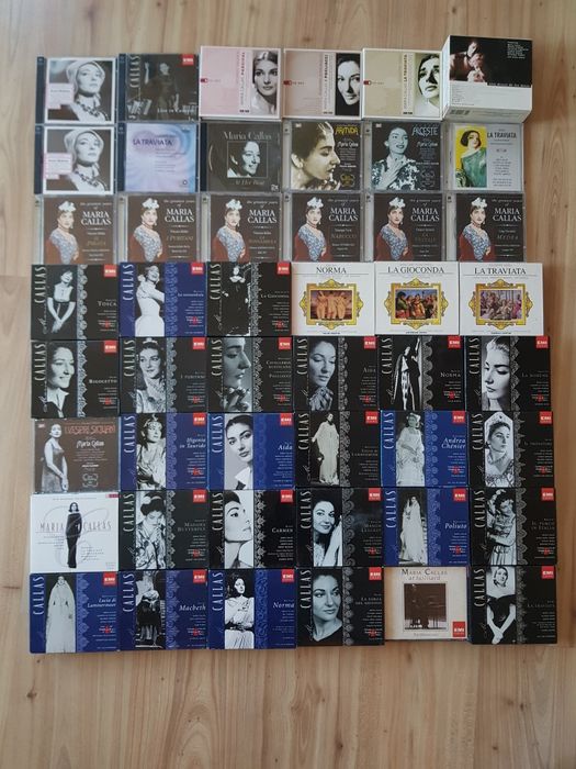Maria Callas CD EMI kolekcja