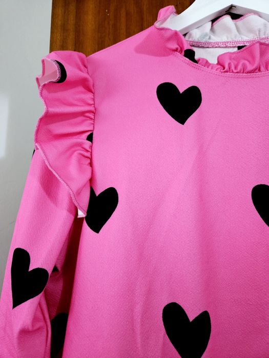 Camisola com corações