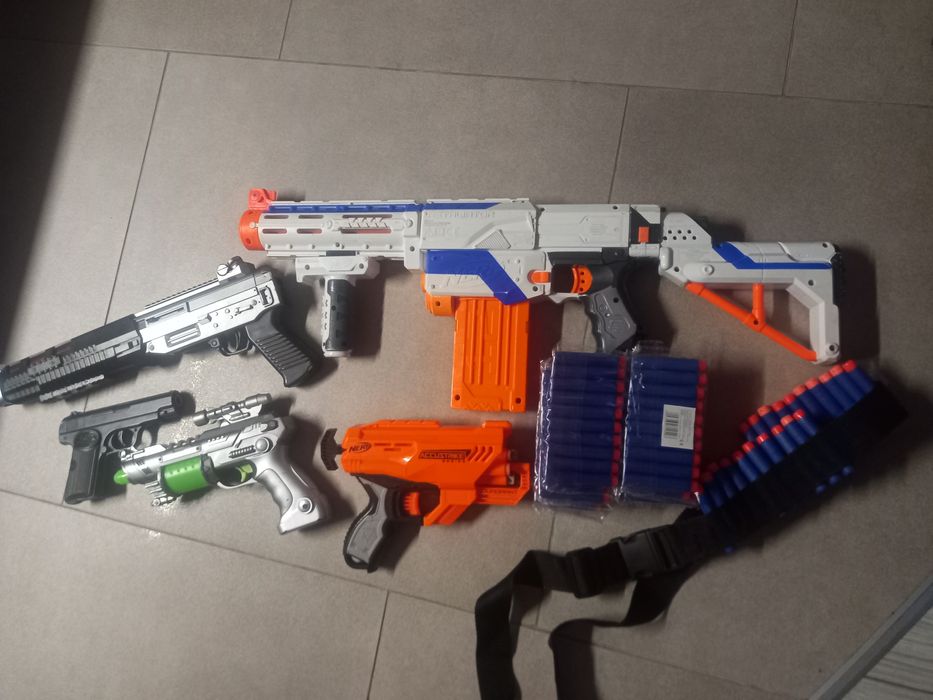 Pistolety nerf elite