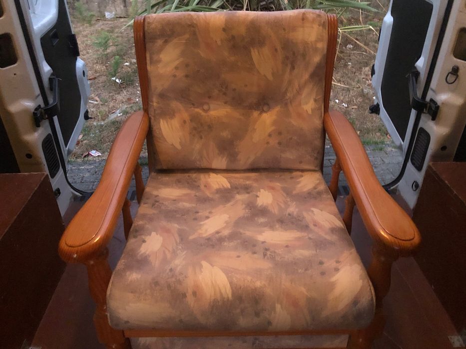 Sofa 3 lugares com 2 poltronas