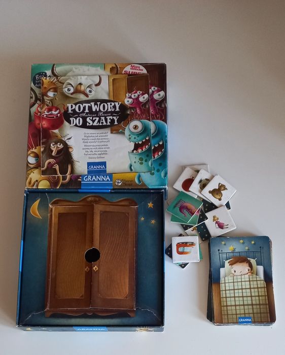 Gra Potwory do szafy Granna
