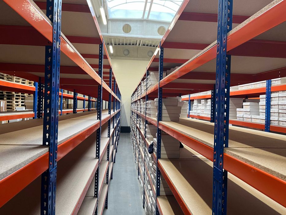 Regały Metalowe do Magazynu Garażu Piwnicy Warsztatu Atest Gwarancja