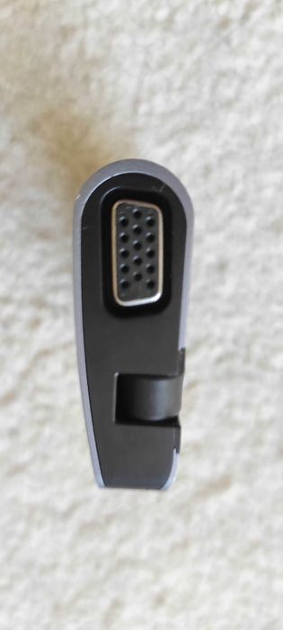 Stacja dokująca LMP USB C – Mini DP, HDMI, VGA, 2x USB 3.0, 1G RJ-45