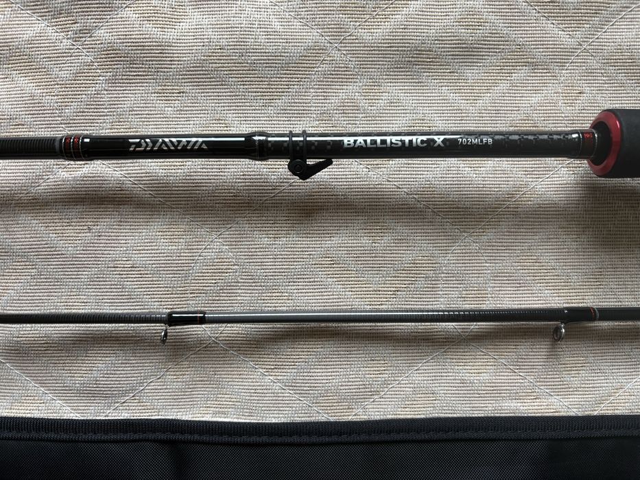 wędka Daiwa Ballistic X BLX702MLFB-BD 7-21g jak nowe
