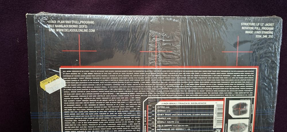 De La Soul - Bionix 2LP TB1362  US