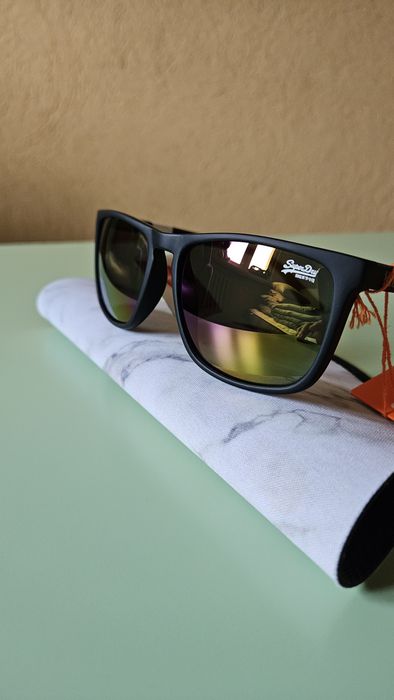 SuperDry sds shockwave okulary przeciwsłoneczne męskie unisex. Nowe