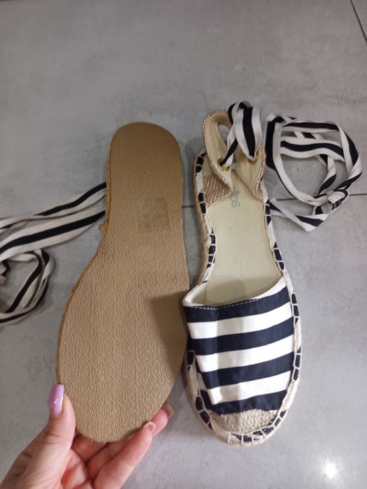 Espadryle na lato rozmiar 38