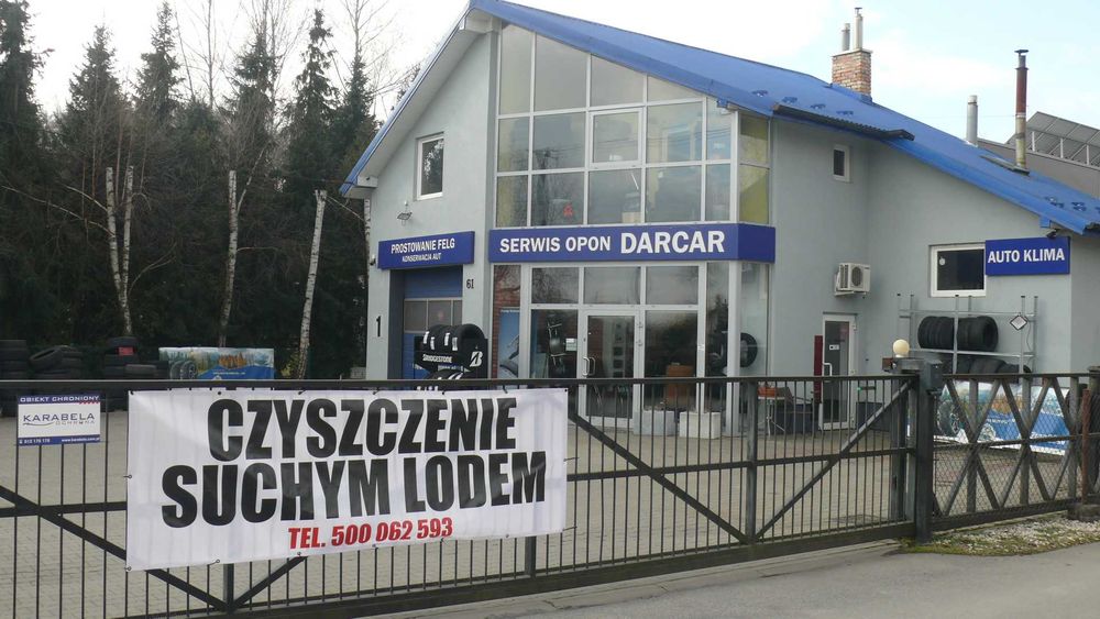 Konserwacja samochodowa, pojazdu/podwozia, czyszczenie suchym lodem