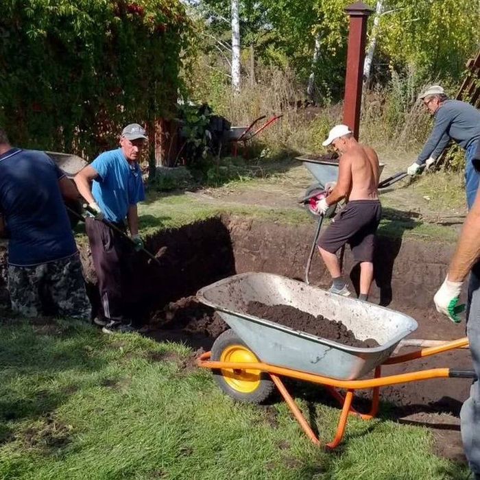 Земляные работы копка ям