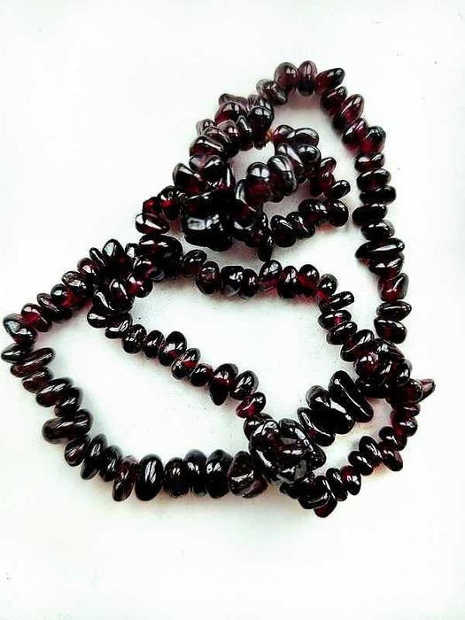 Намисто + 2 браслета з  натурального гранату