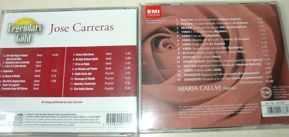 Carreras/Bizet / Mahler CD Muzyka poważna